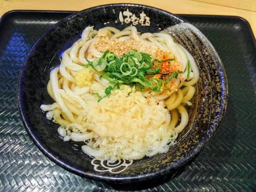 今朝の朝ごはんはなまるうどん