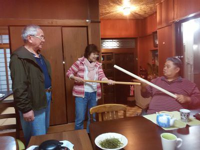 第2回蕎麦打ち教室開催 全麺協から講師来たる\(^o^)/