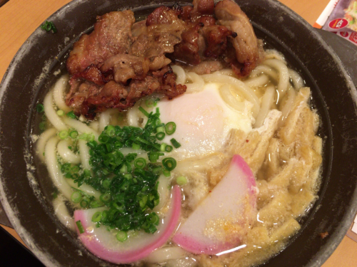 麺屋ガスト!コンプリート第四弾!松山鍋焼き肉うどん