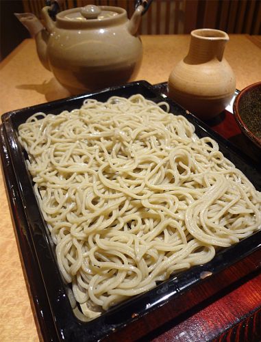 江戸そば やぶそば広島店 ランチをしました。東京の有名蕎麦屋さんの暖簾分けです(広島市中区基町、そごう)