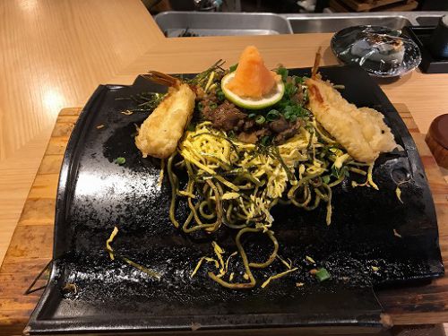 本日のLunch(2018/10/28)瓦そば すずめ