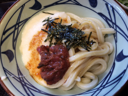 【桃屋×丸亀製麺うどんですよ!】第一弾!!梅ごのみ×とろろ醤油