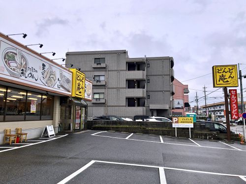 あさりと春キャベツの味噌うどん どんどん庵 猪子石店