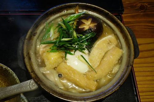 手打ちうどん 千代 @ 鍋焼きうどん