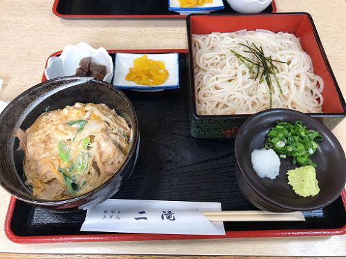 本日のLunch(2019/03/22)二滝そば