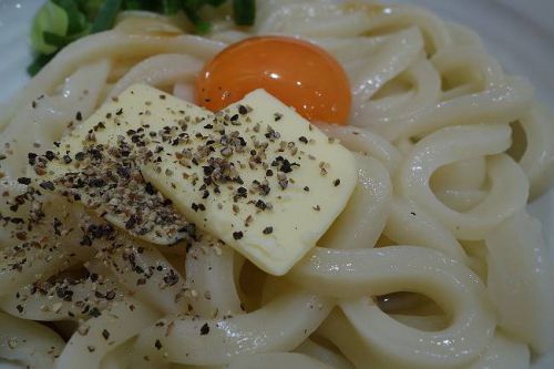 きりん屋 @ 釜玉バターうどん