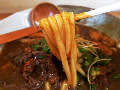 注文率9割以上?釜揚うどん専門店の早朝カレーうどん !!! 釜揚うどん 一紀 @ 南開 190331
