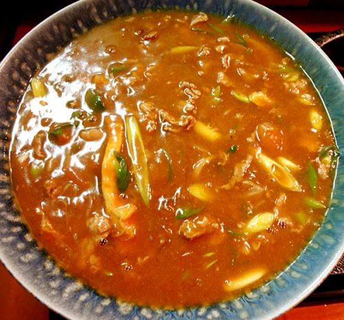 あんかけ亭 光 深夜に行列のできるデカ盛りカレーうどん(兵庫県神戸市中央区、三宮、生田神社)