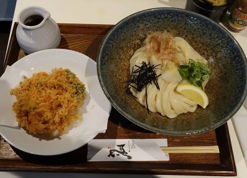 手打ちうどん ひだりうま @ 桜海老ぶっかけ