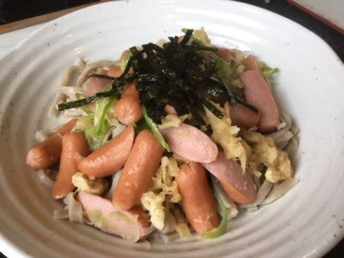 大好物で蕎麦を♪