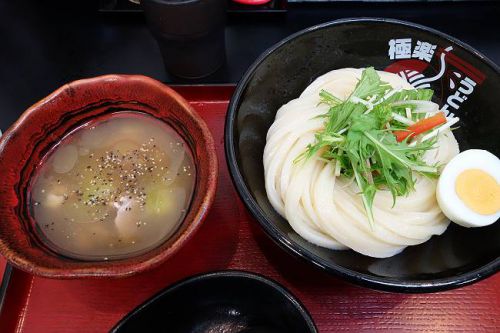 極楽うどん TKU @ 冷し鶏つけ麺 (2019年7月シルバー会員以上限定)