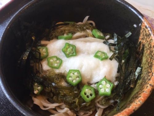 夏バテ解消蕎麦