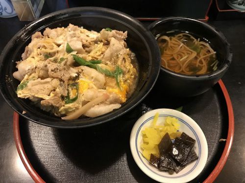 本日のLunch(2019/09/10)和風そば 伏水亭