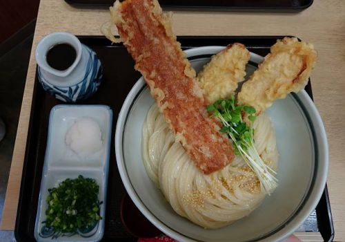 手打ちうどん 紅屋 @ 鶏ちく天ぶっかけ