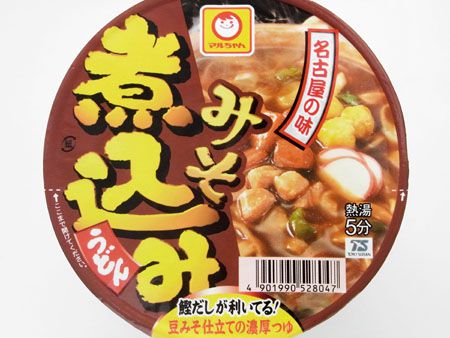 自宅「寿がきや みそ煮込うどん(カップ麺)」