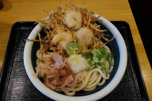 うどん よつ葉 @ かきあげぶっかけ