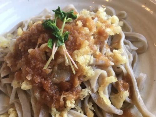 サッパリ蕎麦をさらにサッパリと!