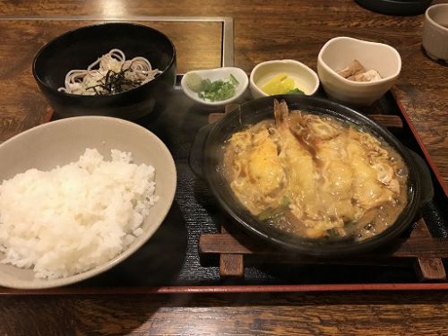 本日のLunch(2019/10/21)民芸そば処 今井