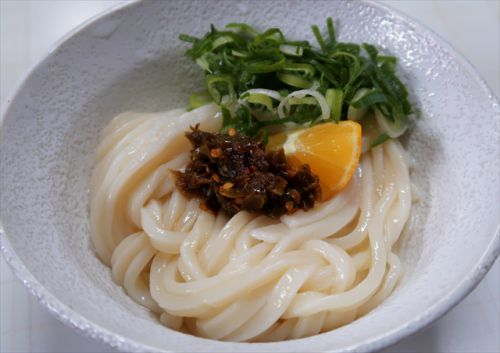青唐辛子の佃煮でいただく至福のうどん 谷川米穀店 @ まんのう町川東 今年17回目の讃岐うどんツアー 五軒目 181113