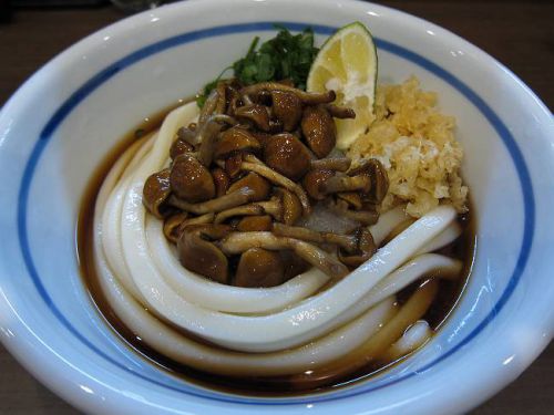 讃岐うどん 加重 @ なめこおろしぶっかけ