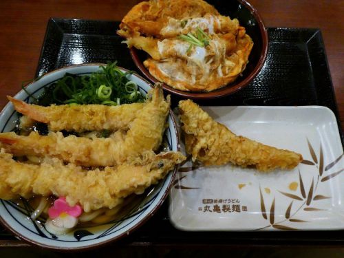 大海老うどん 丸亀製麺