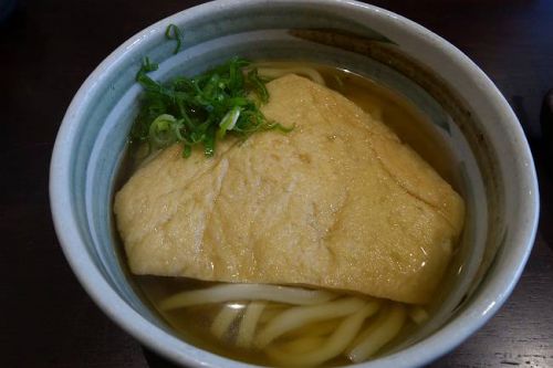 うどんコレクションスタンプラリー うどん松ゆき @ きつねうどん