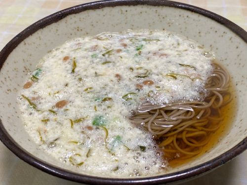 ねばとろ日本蕎麦