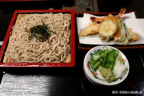 そば辰 天ざる (西宮)