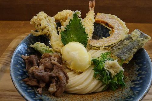 うどん an @ anぶっかけ と 坦々とじうどん