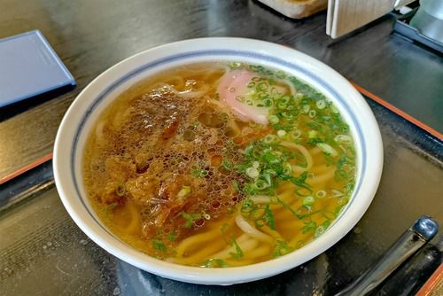【福岡】ホルモンうどん♪@うどん豊前屋 官べえ
