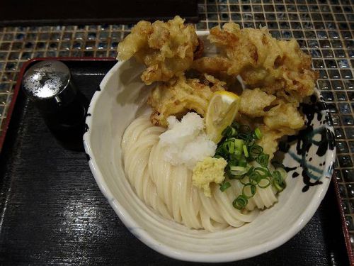 本格手打 たけうちうどん店 @ 久しぶりのとり天生醤油うどん