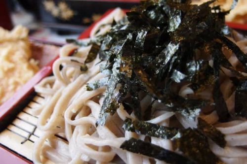筋トレ飯に蕎麦はお勧め\(^o^)/