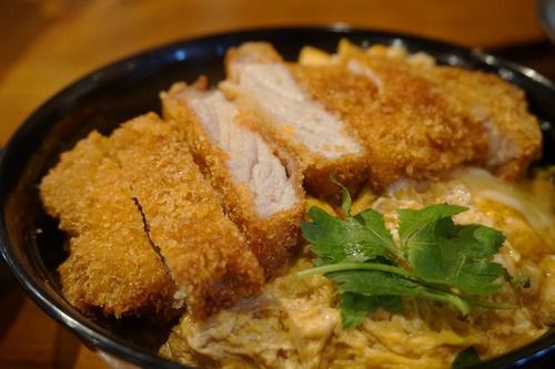 【福岡】博多うまか豚の極みカツ丼&ミニうどんセット♪@うどん 大文字