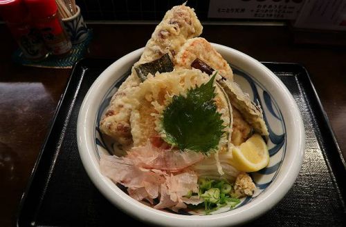 饂飩工房 うばら @ やっぱりゴッサ大好き 彩り天ぶっかけ