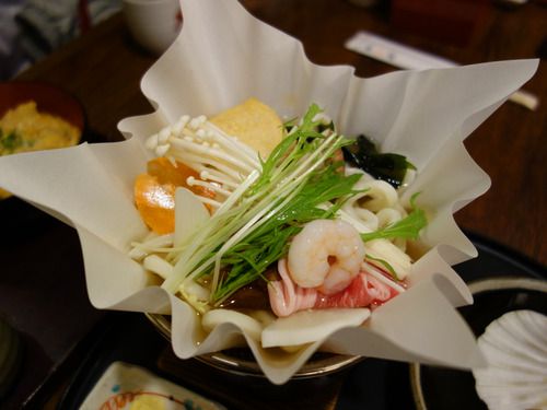 【福岡】名物博多うどんすきランチ♪@博多 大福