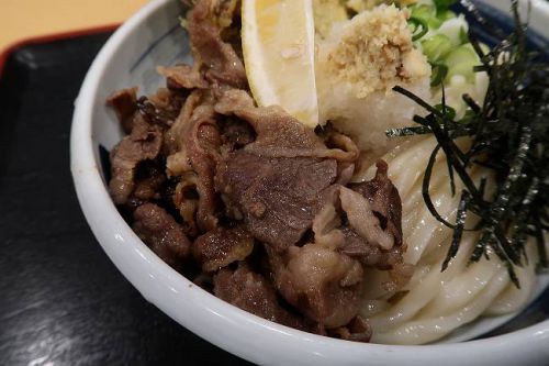 うどん千代 @ 肉舞茸天ぶっかけ