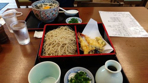『木挽町庵』の「天せいろそば」