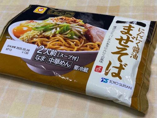 マルちゃん 濃厚にんにく醤油まぜそば