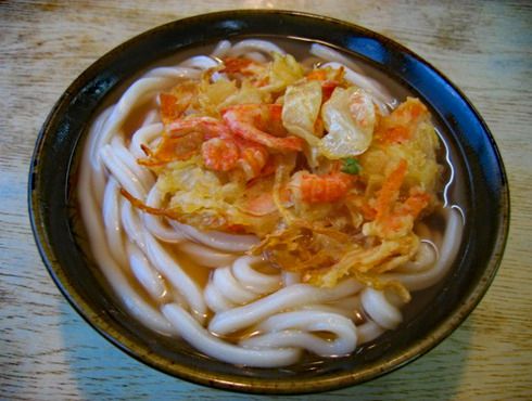 牧のうどん・加布里本店@神在(福岡県糸島市)野菜かきあげうどん