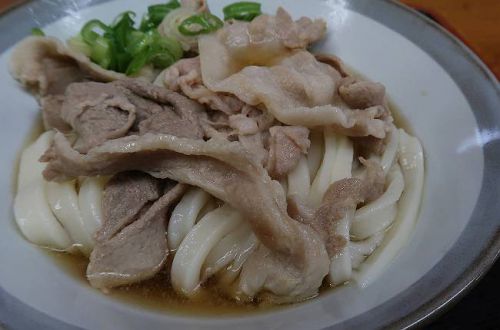 純手打うどん よしや @ 讃岐もち豚の肉ぶっかけ