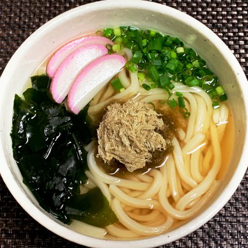 「ぬるいうどん」が好き! 5月2日の自宅で自作昼麺 @ 鷹合倶楽部 200502