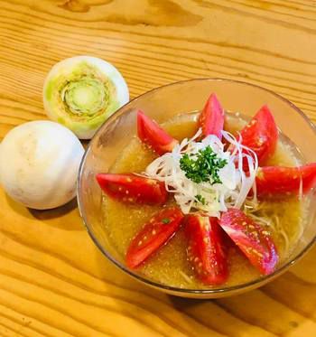 「医者が青くなる」夏の限定そばの発表です!
