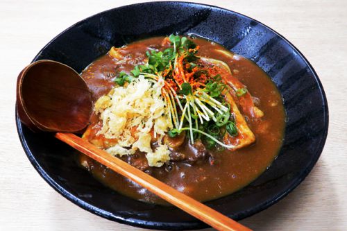 モーニングうどんはスパイシーカレーうどん 釜揚うどん 一紀 @ 西成区南開 200705