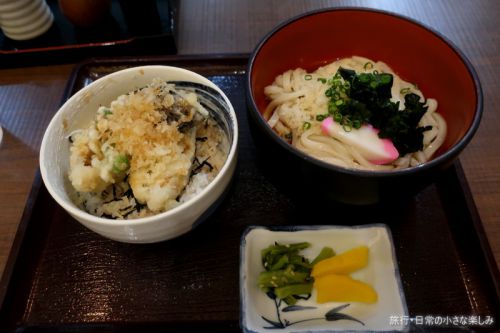 佐藤水産 穴子丼とうどんセット (新横浜駅)