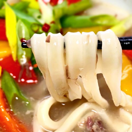 肉ya❗️ステーキのテールスープうどん 6月14日の自宅昼麺 @ 鷹合倶楽部 200614