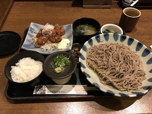 本日のLunch(2020/09/01)地酒とそば・京風おでん 三間堂 堺筋本町店