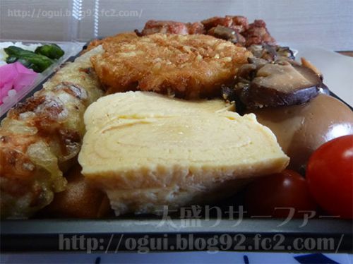 味の仕事屋平井店「お弁当バイキング」詰め放題の小粋そば