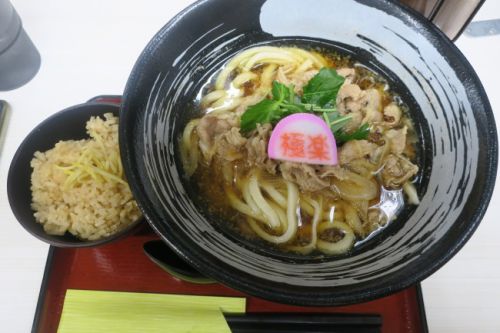 にんにく肉うどん まし屋@玉造