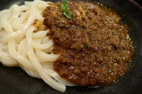 さぬき手打うどん 銭形 @ 絶品キーマカレーうどんが復活しました。