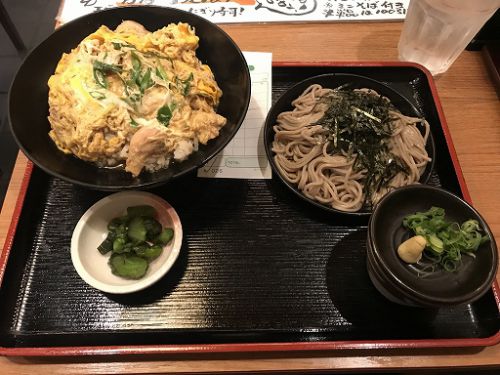 本日のLunch(2020/11/18)蕎麦・海鮮酒家かなん